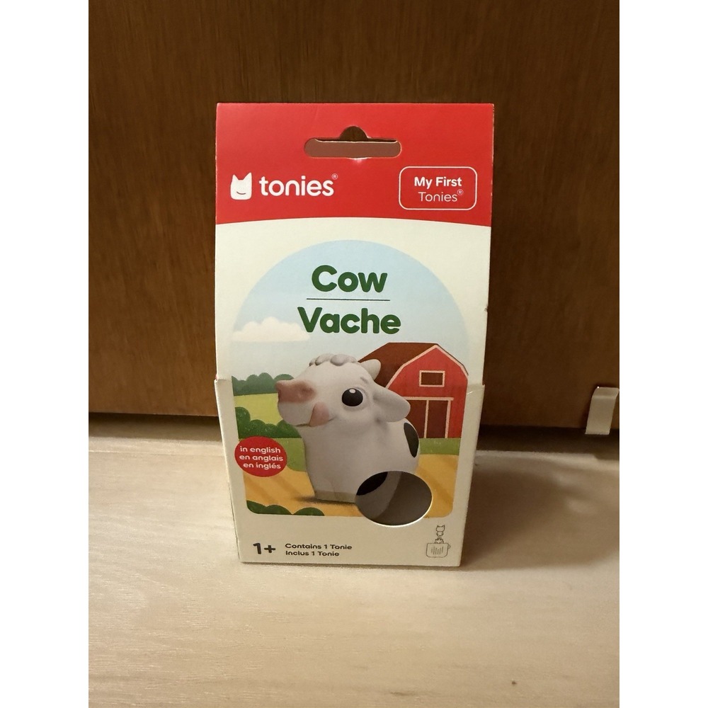 TONIES My First Cow Soft and Squeezable Audio Play Toy Figurine 11003081